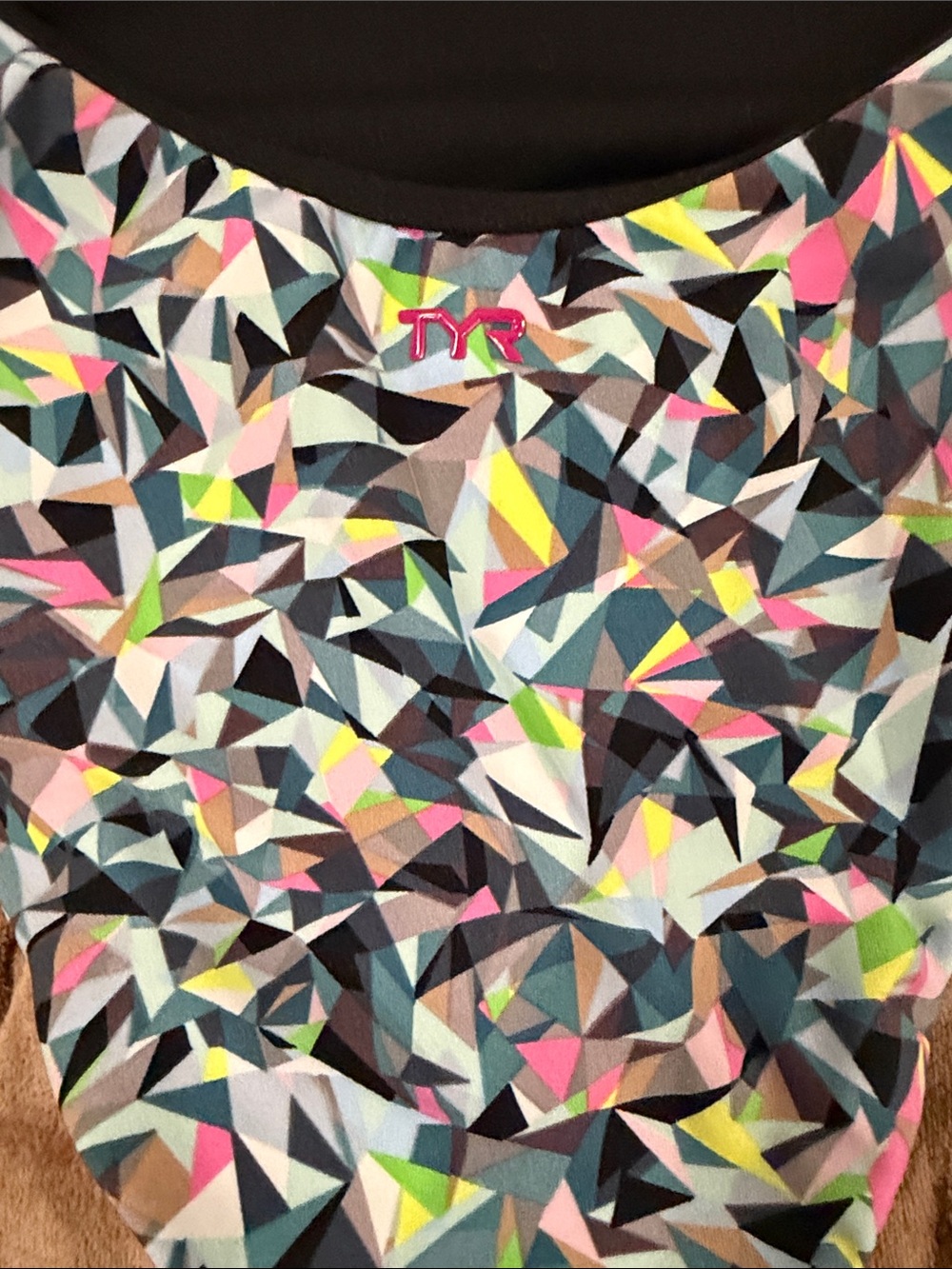 TYR Prism Break Geometric One-Piece Swimsuit - Picture 5 of 5